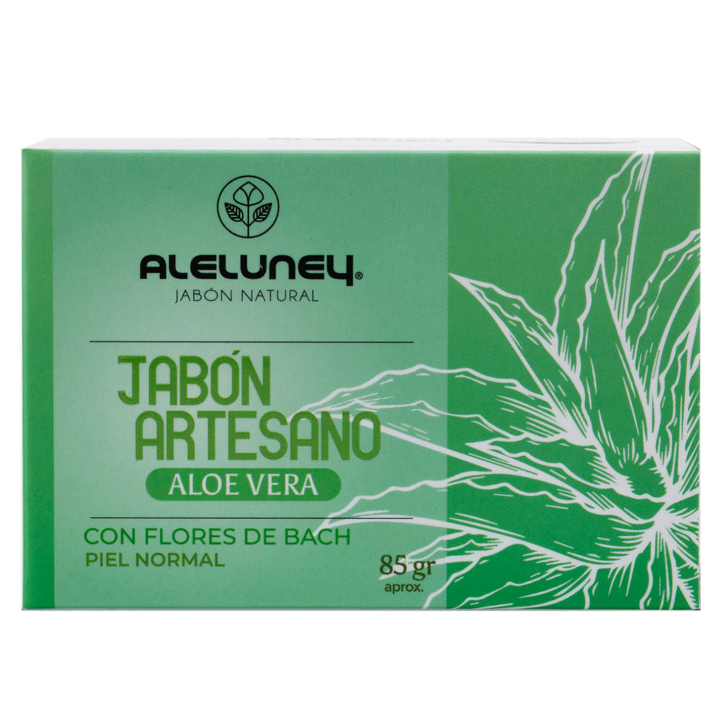 Jabón artesano aloe vera 85 gr